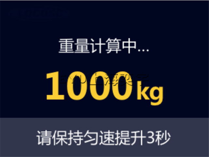 帶打印機動叉車秤